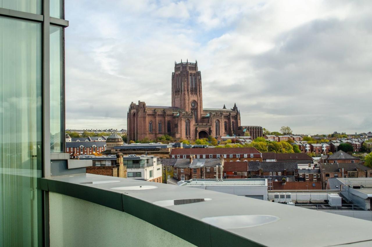 Penthouse In Liverpool City Centre - Free Parking - Balcony - By Happy Days Exterior foto